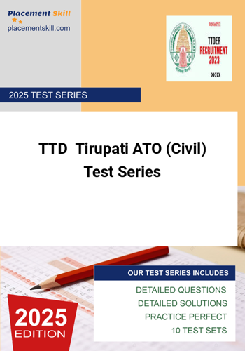 Additional image of TTD Tirupati ATO Civil Test Series