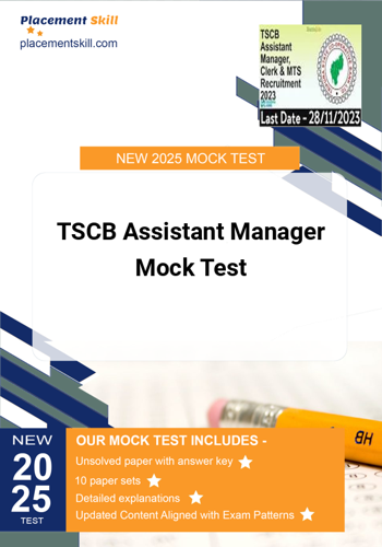Additional image of TSCB Assistant Manager Mock Test