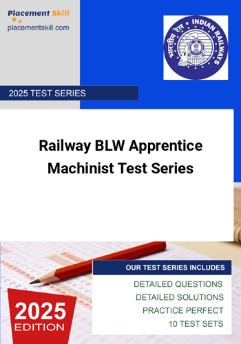 Additional image of Railway BLW Apprentice Machinist Test Series