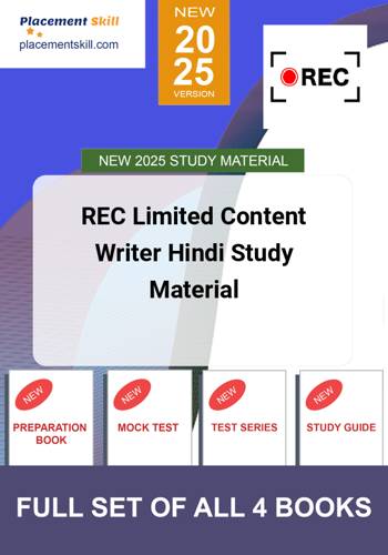 Additional image of REC Limited Content Writer Study Material