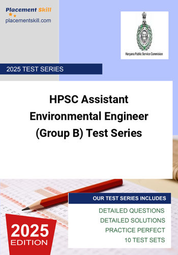 Additional image of HPSC Assistant Environmental Engineer Group B Test Series