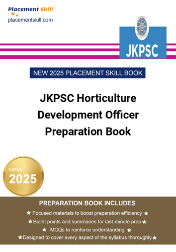 Additional image of JKPSC Horticulture Development Officer Preparation Book