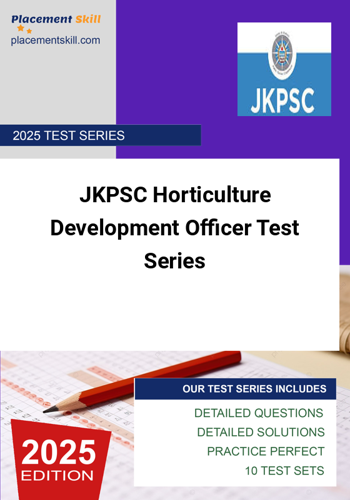 Additional image of JKPSC Horticulture Development Officer Test Series