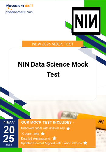 Additional image of NIN Data Science Mock Test