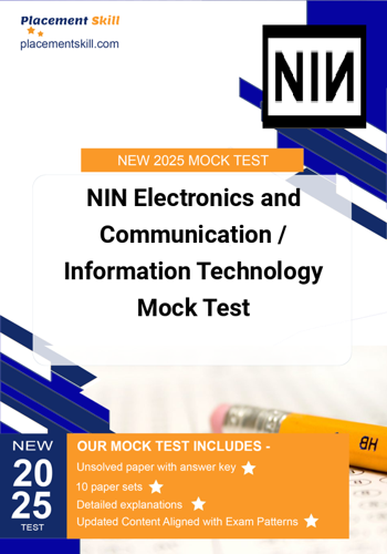 Additional image of NIN Electronics and CommunicationInformation Technology Mock Test