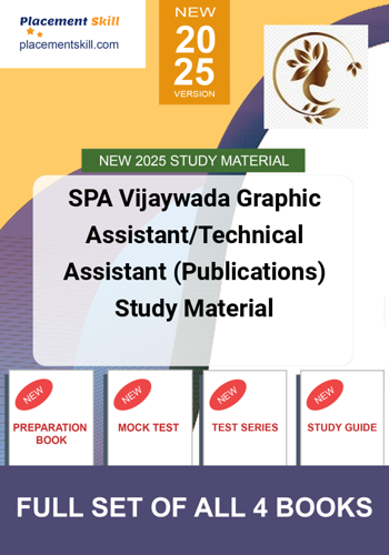 Additional image of SPA Vijaywada Graphic AssistantTechnical Assistant Publications Study Material