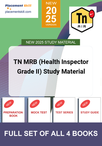Additional image of TN MRB Health Inspector Grade II Study Material