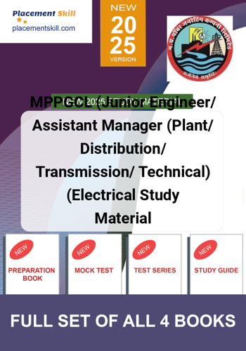 Additional image of MPPGCL Junior EngineerAssistant Manager PlantDistributionTransmissionTechnical Electrical Study Material