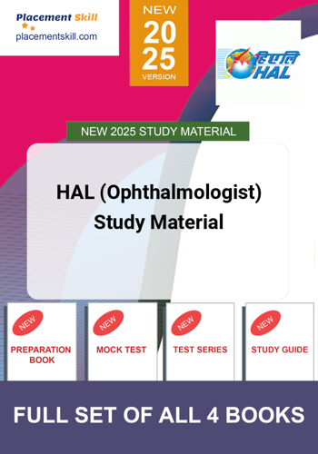 Additional image of HAL Ophthalmologist Study Material
