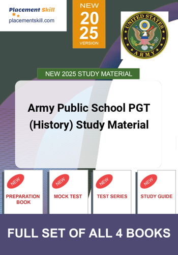 Additional image of Army Public School PGT History Study Material