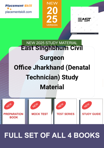 Additional image of East Singhbhum Civil Surgeon Office Jharkhand Denatal Technician Study Material