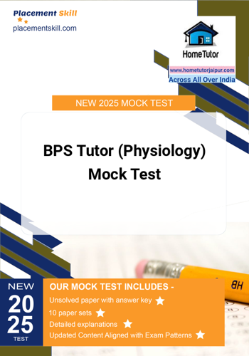 Additional image of BPS Tutor Physiology Mock Test