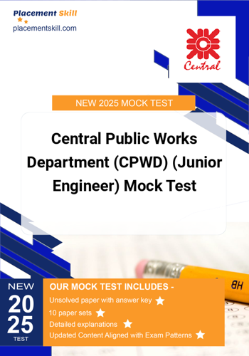 Additional image of Central Public Works Department CPWD Junior Engineer Mock Test