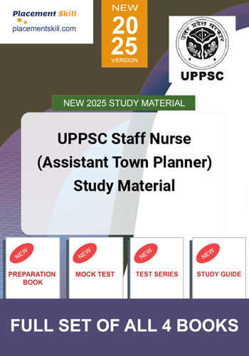Additional image of UPPSC Staff Nurse Assistant Town Planner Study Material