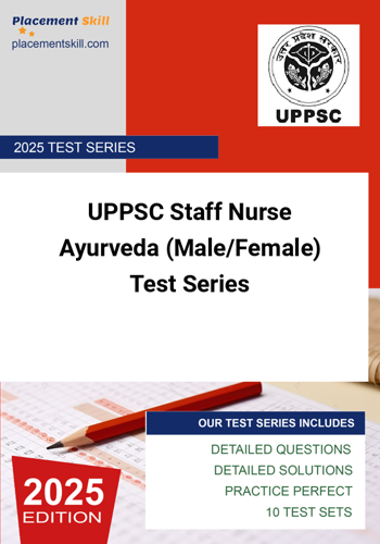 Additional image of UPPSC Staff Nurse Ayurveda MaleFemale Test Series
