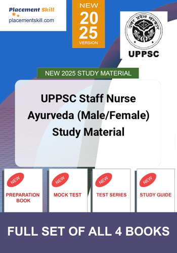 Additional image of UPPSC Staff Nurse Ayurveda MaleFemale Study Material