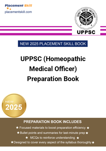 Additional image of UPPSC Homeopathic Medical Officer Preparation Book