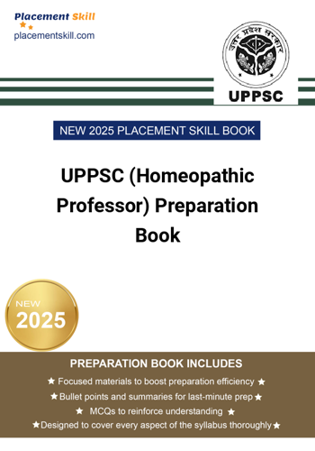Additional image of UPPSC Homeopathic Professor Preparation Book