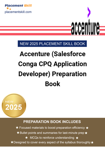 Additional image of Accenture Salesforce Conga CPQ Application Developer Preparation Book
