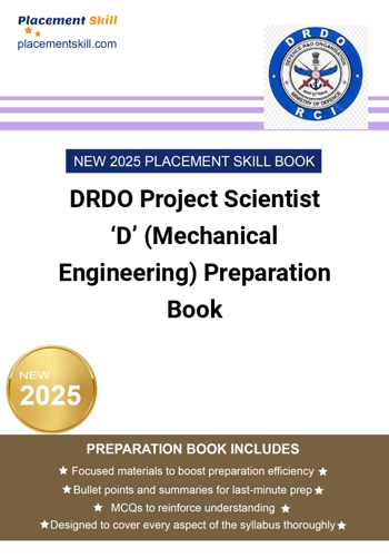 Additional image of DRDO Project Scientist D Mechanical Engineering Preparation Book