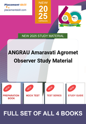 Additional image of ANGRAU Amaravati Agromet Observer Study Material