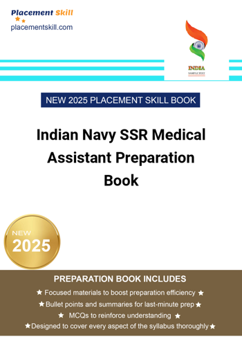 Indian Navy SSR Medical Assistant Preparation Book