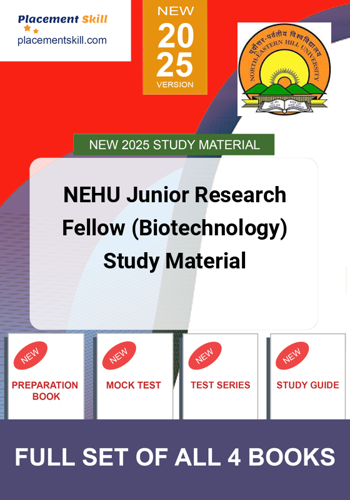 Additional image of NEHU Junior Research Fellow Biotechnology Study Material