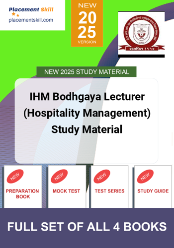 Additional image of IHM Bodhgaya Lecturer Hospitality Management Study Material