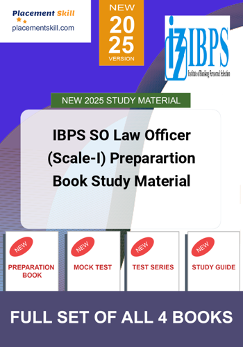 Additional image of IBPS SO Law Officer ScaleI Preparartion Study Material Preparation Book