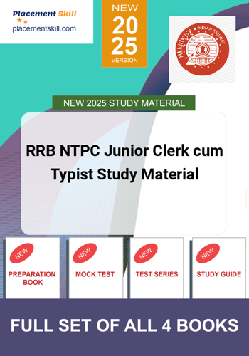 Additional image of RRB NTPC Junior Clerk cum Typist Study Material